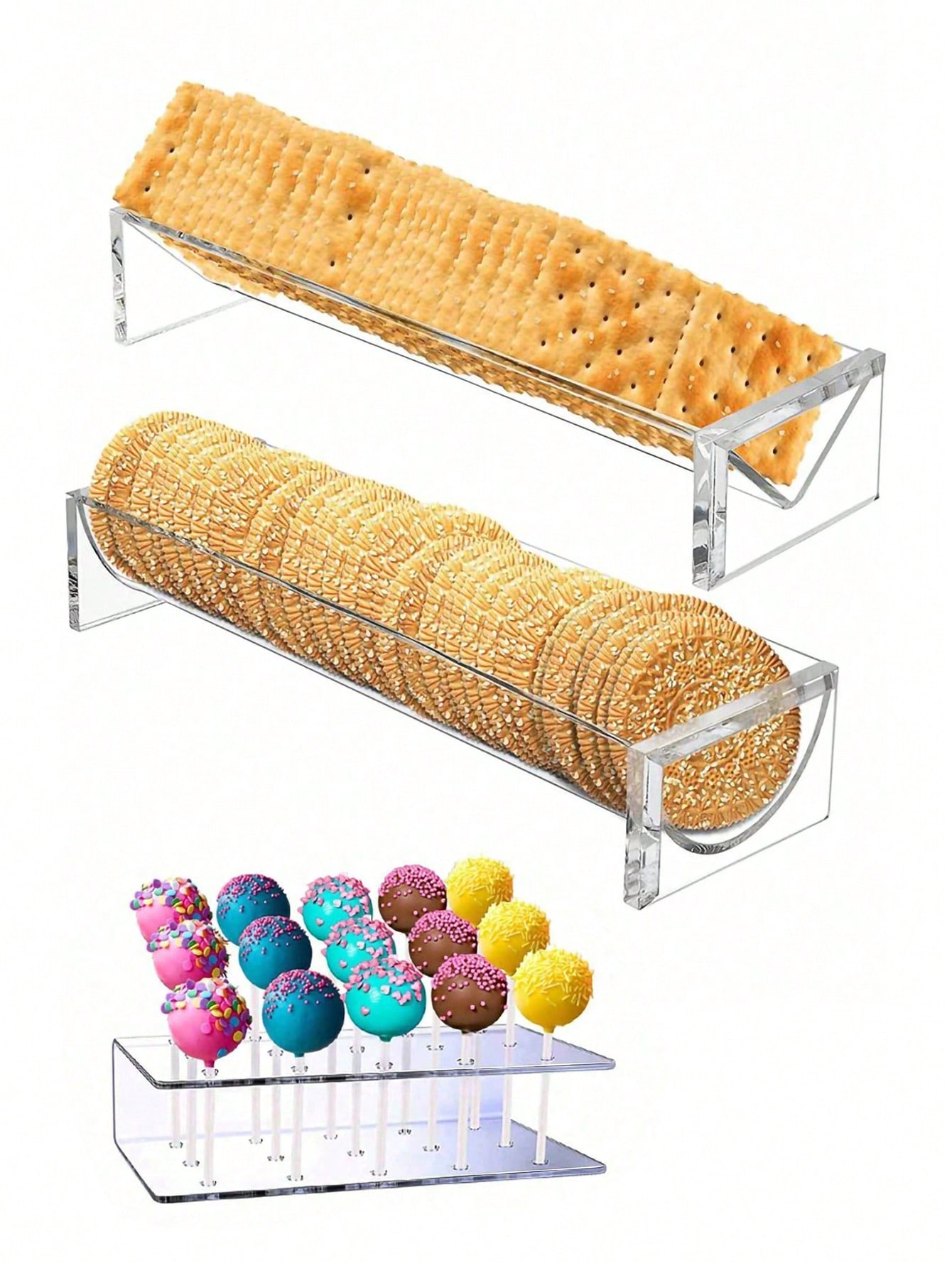 1PC 15 Hole Cake Pop Stand Can - Pop Display Shelf ulasan dan harga