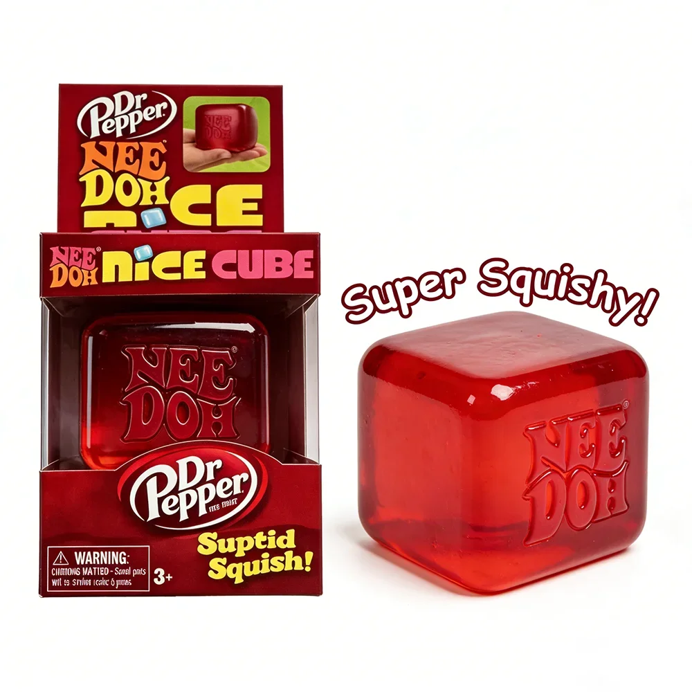 Dr Pepper x NeeDoh Nice Cube S - Fidget Cube Original ulasan dan harga