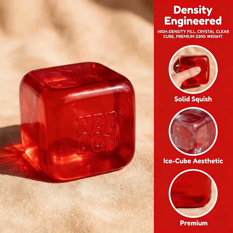 Dr Pepper x NeeDoh Nice Cube S - Fidget Cube Original ulasan dan harga