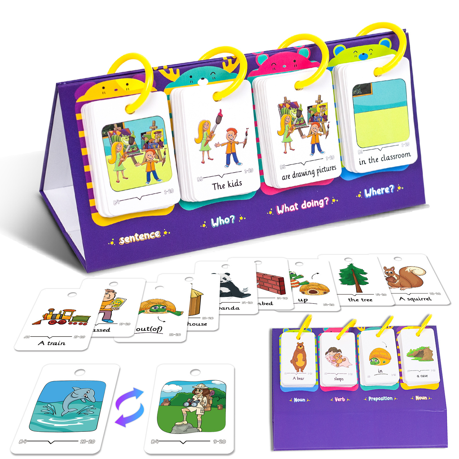 80Pcs Table Model Visual Word  - Graded Card Display ulasan dan harga