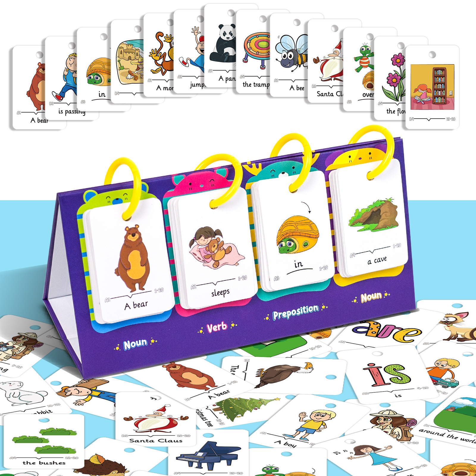 80Pcs Table Model Visual Word  - Graded Card Display ulasan dan harga