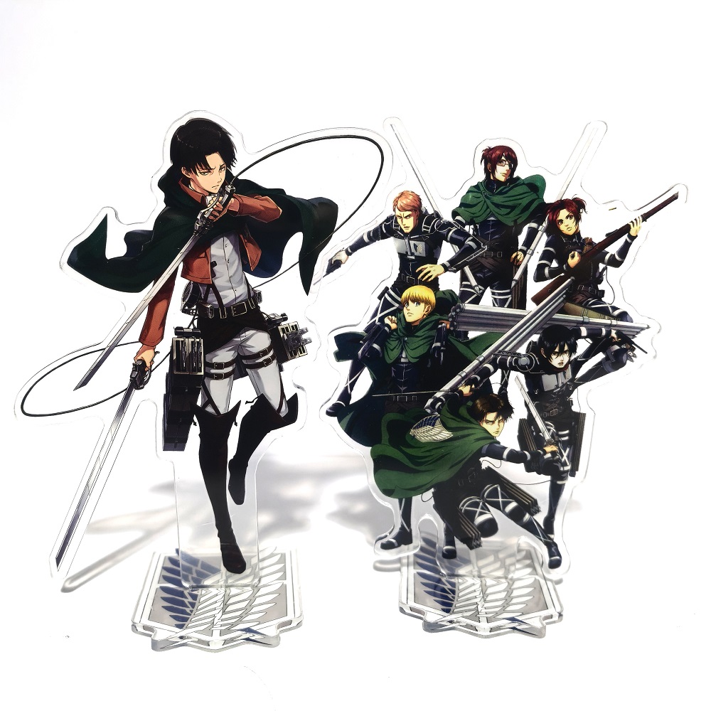 Attack on Titan Acrylic Standi - Action Figure Stand ulasan dan harga