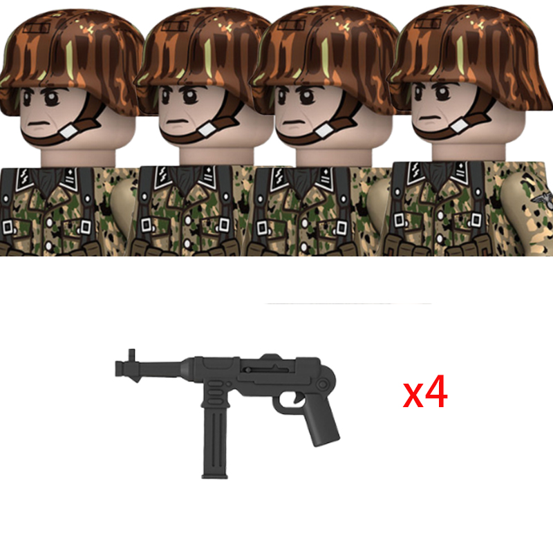 Military WW2 German Navy Figur - Lego Minifigure Holder ulasan dan harga