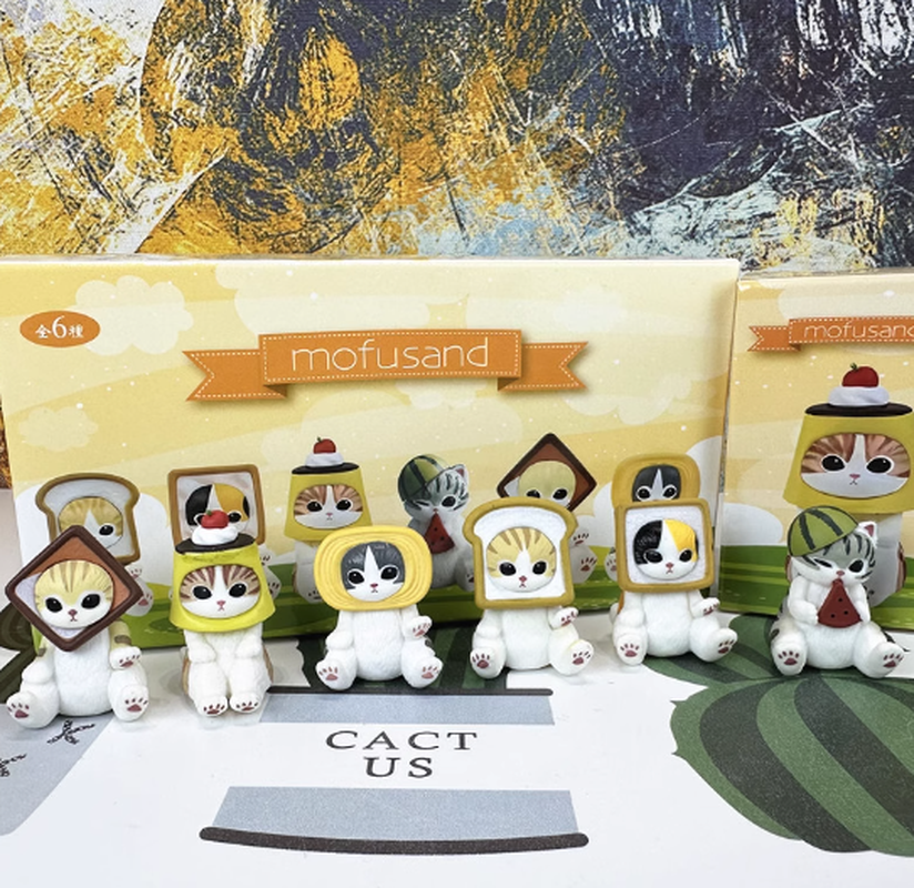 Mofusand Shark Cat Slide Blind - Mystery Box Blind Bag ulasan dan harga
