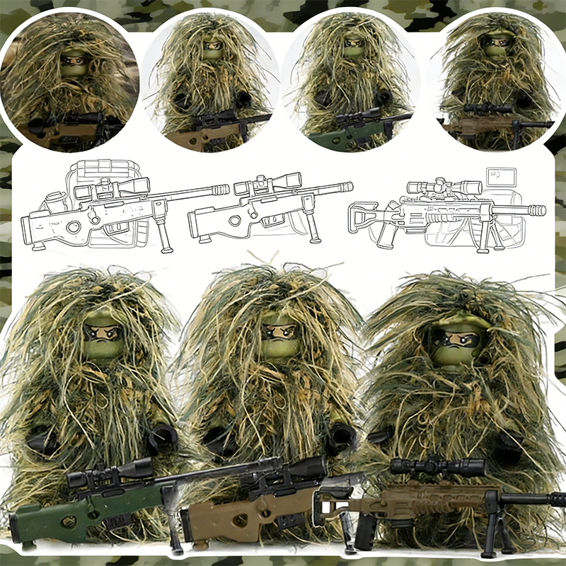 Military Series Soldier Figure - Lego Minifigure Holder ulasan dan harga