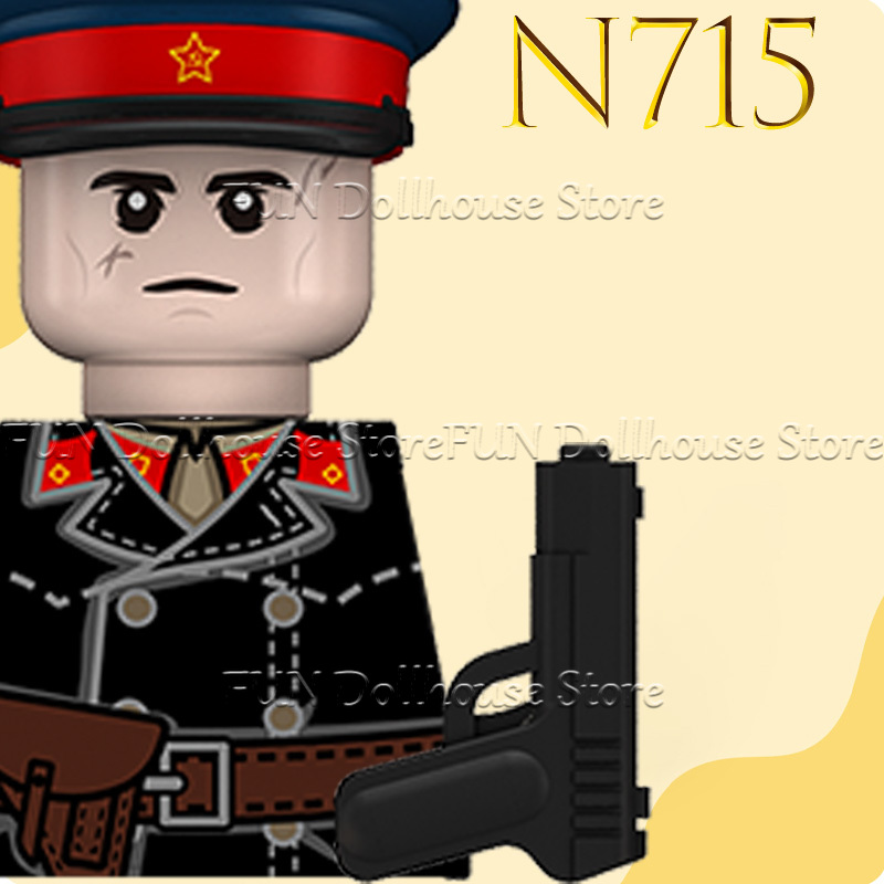 MOC WW2 Soviet Soldier Figures - Lego Minifigure Holder ulasan dan harga