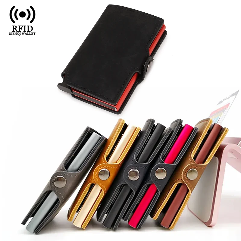 Slim Business Card Holder Men  - Card Top Loader ulasan dan harga
