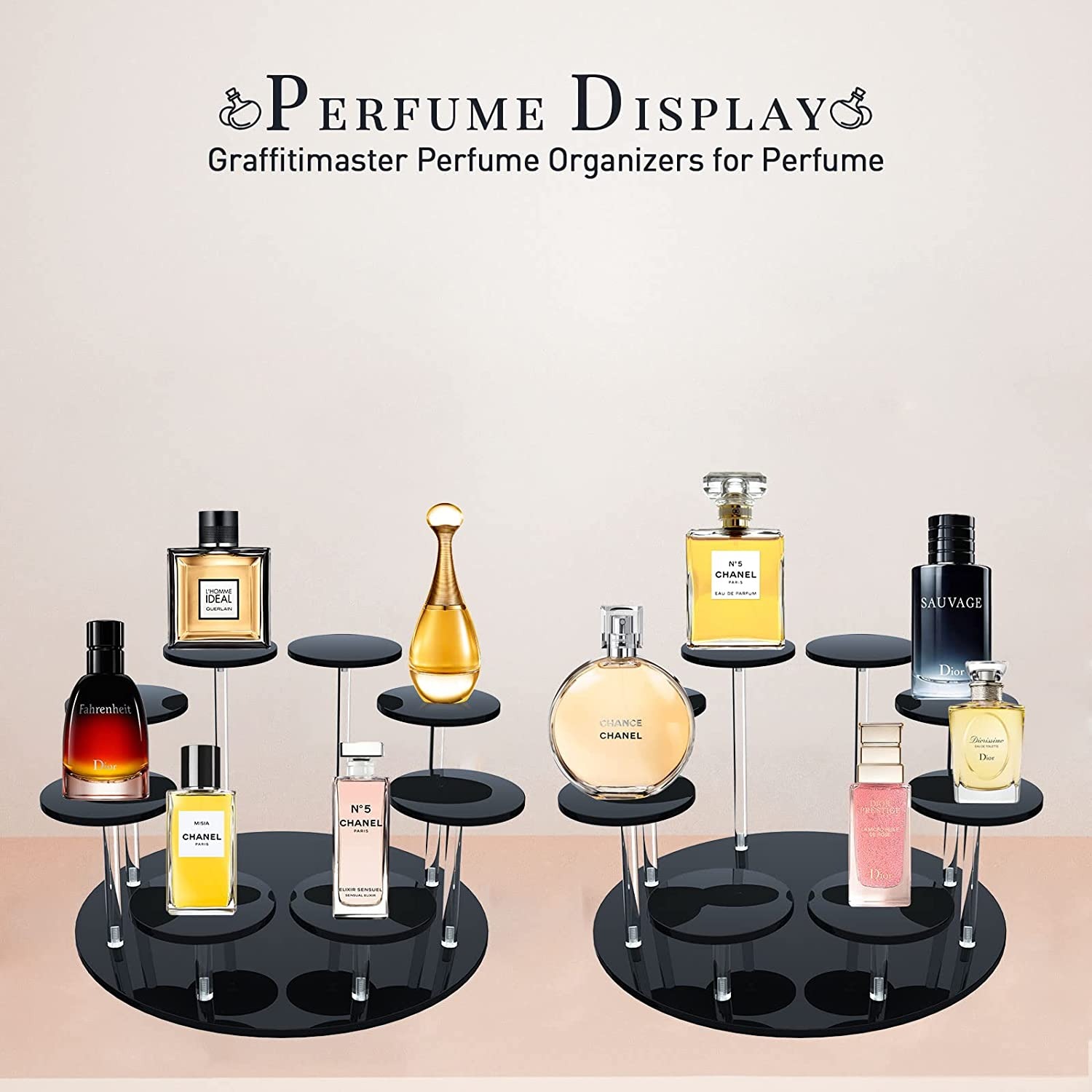 8/9 Tier Acrylic Display Stand - Pop Display Shelf ulasan dan harga