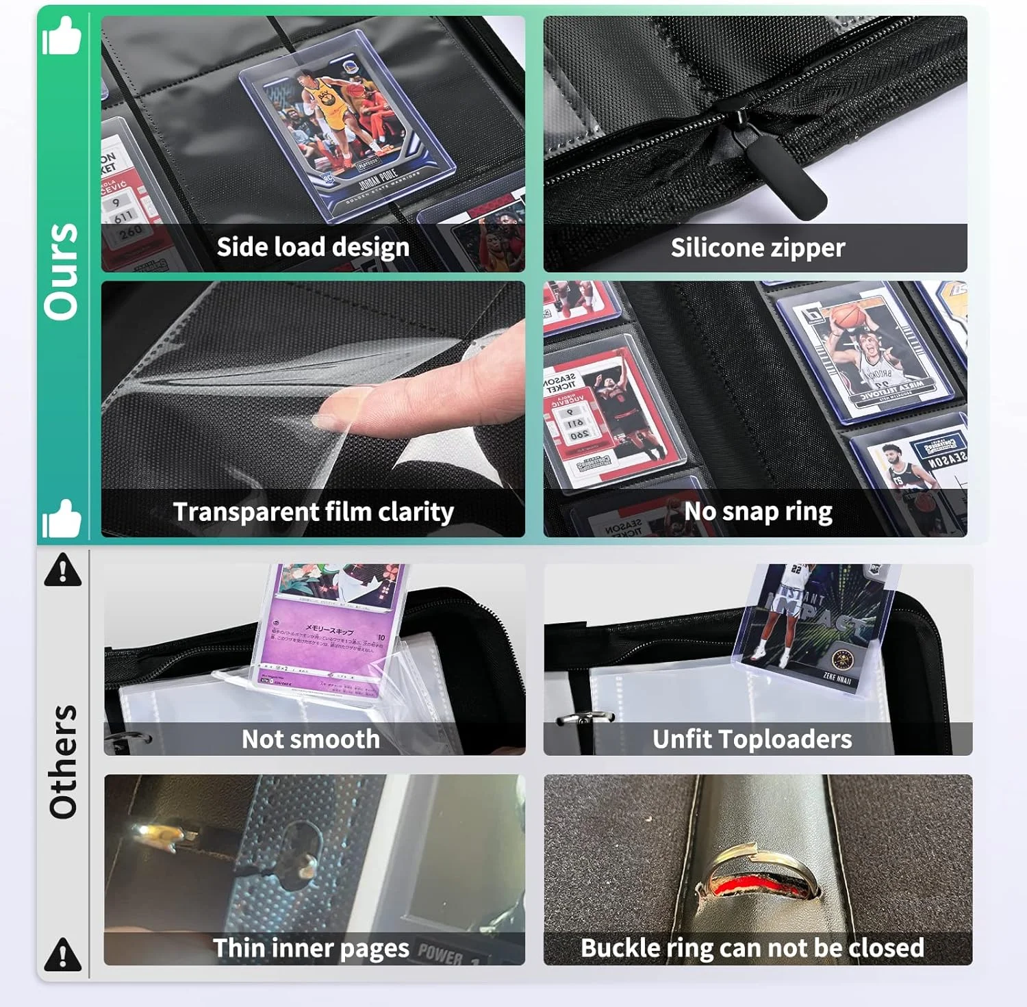 Card Binder, 9-Pocket Trading  - Trading Card Binder ulasan dan harga