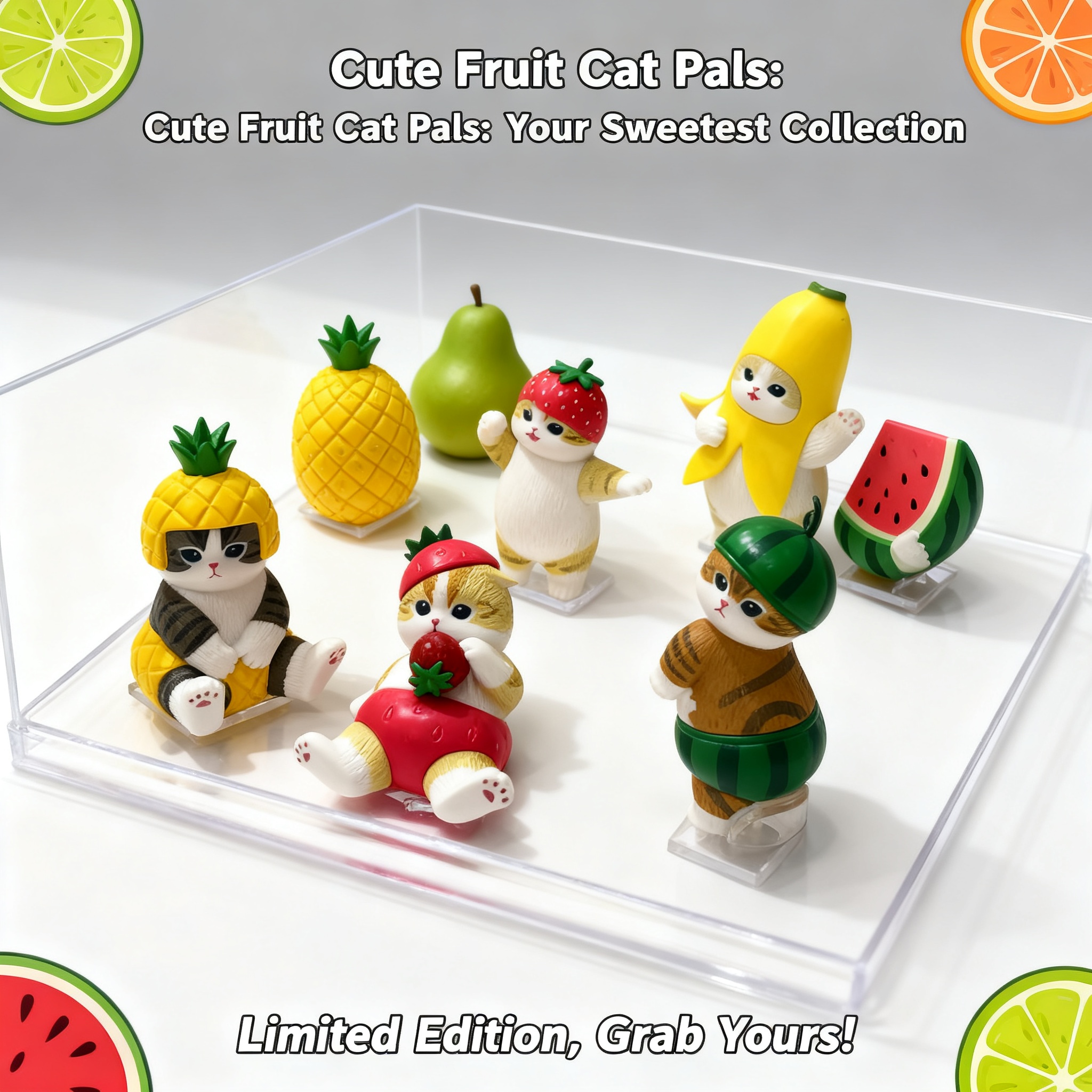 Mofusand Shark Cat Bee Fruit S - Mystery Box Blind Bag ulasan dan harga