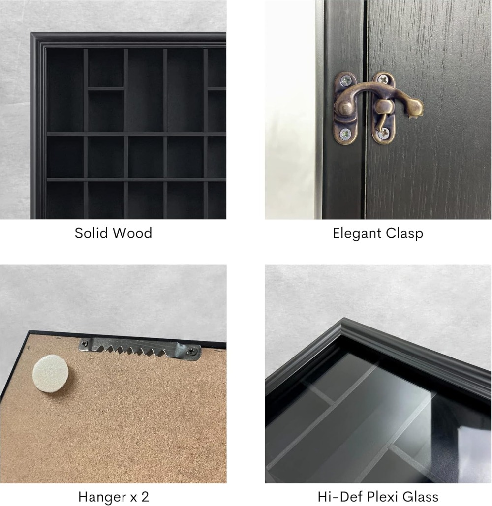 Shot Glass Display Cabinet Sol - Display Case Acrylic ulasan dan harga