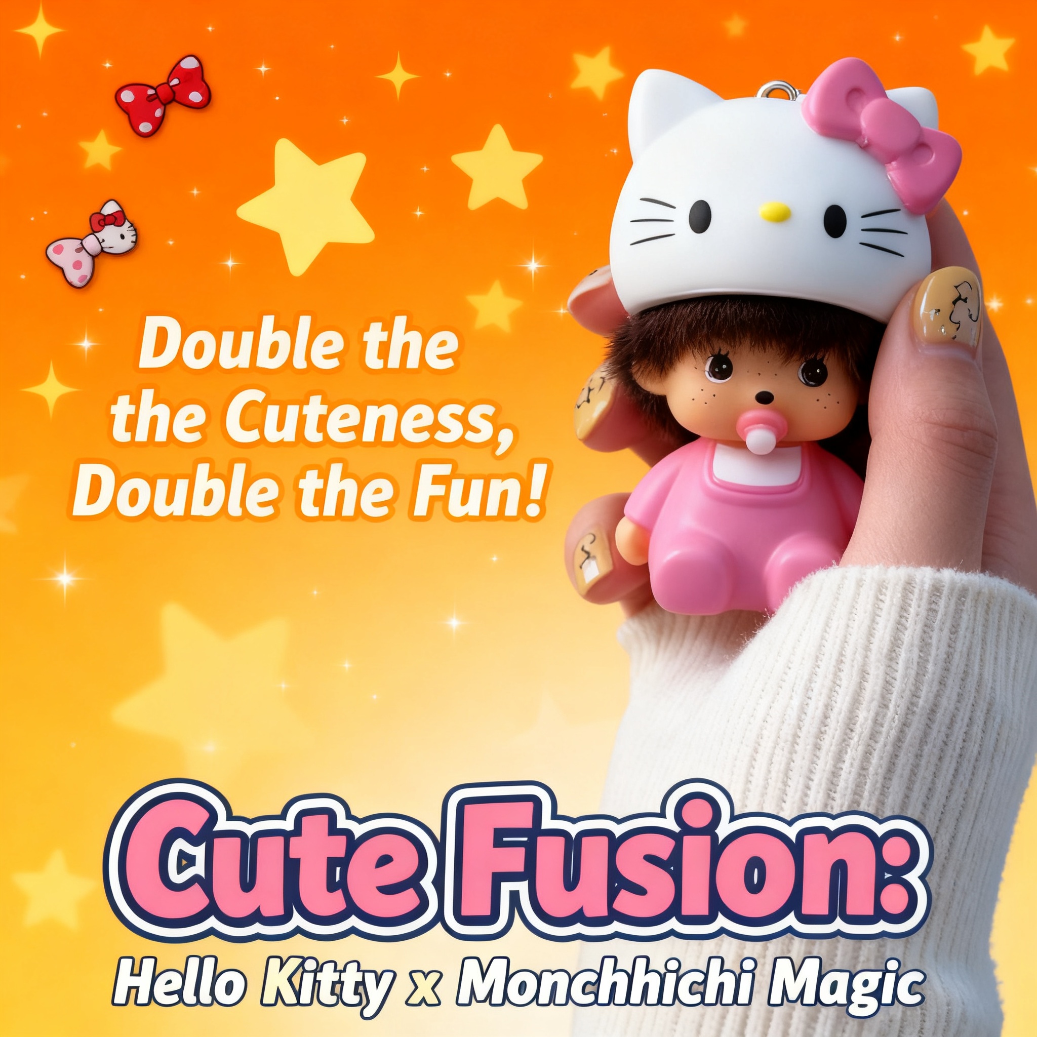 Sanrio Cute Cartoon Hello Kitt - Vinyl Figure Blank ulasan dan harga