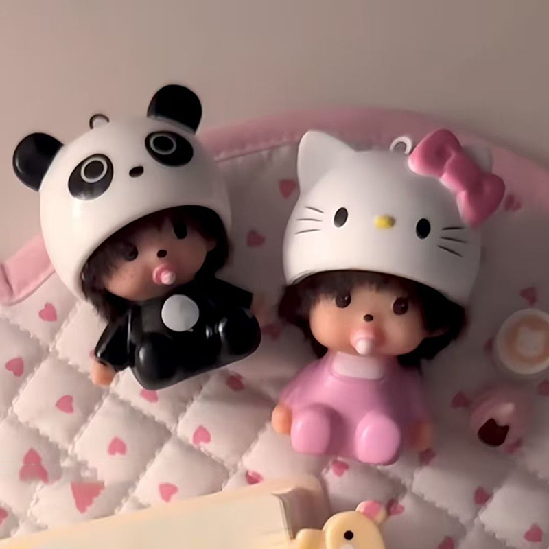 Sanrio Cute Cartoon Hello Kitt - Vinyl Figure Blank ulasan dan harga