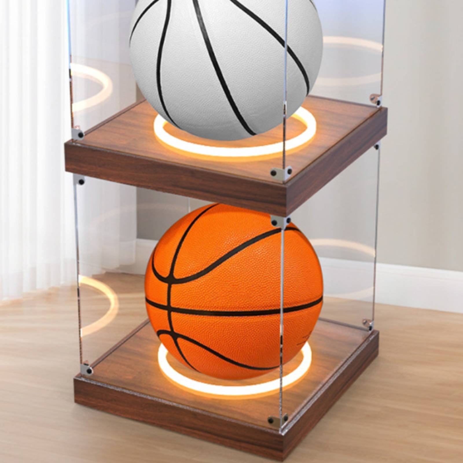 Acrylic Roundball Display Case - Display Case Acrylic ulasan dan harga