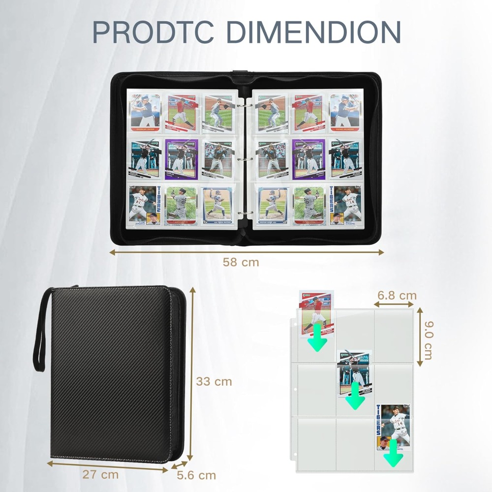 Premium 720 Double Sided Pocke - Trading Card Binder ulasan dan harga