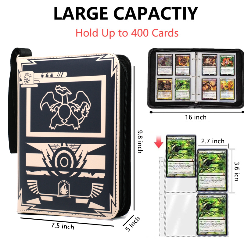 400PCS Card Album Binder Sleev - Trading Card Binder ulasan dan harga