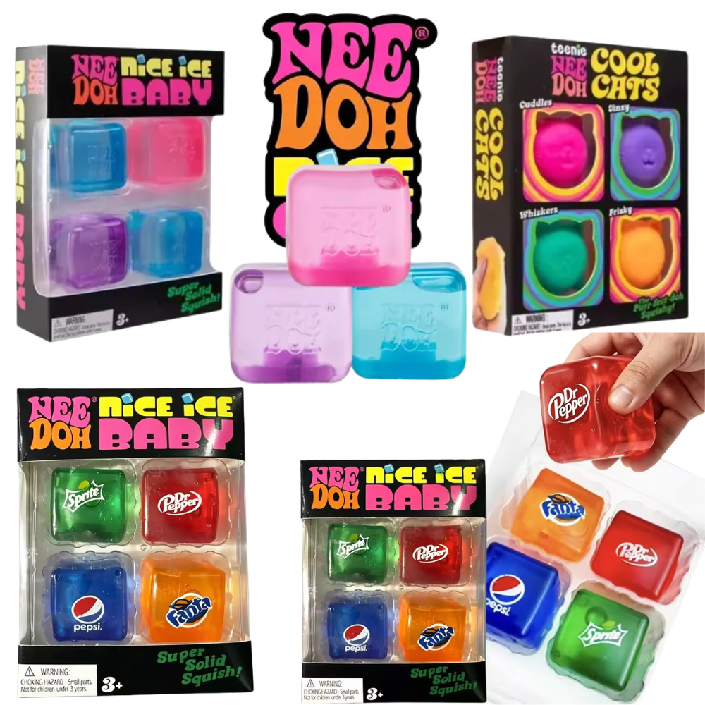 Schylling NeeDoh Nice Cube Sen - Fidget Cube Original ulasan dan harga