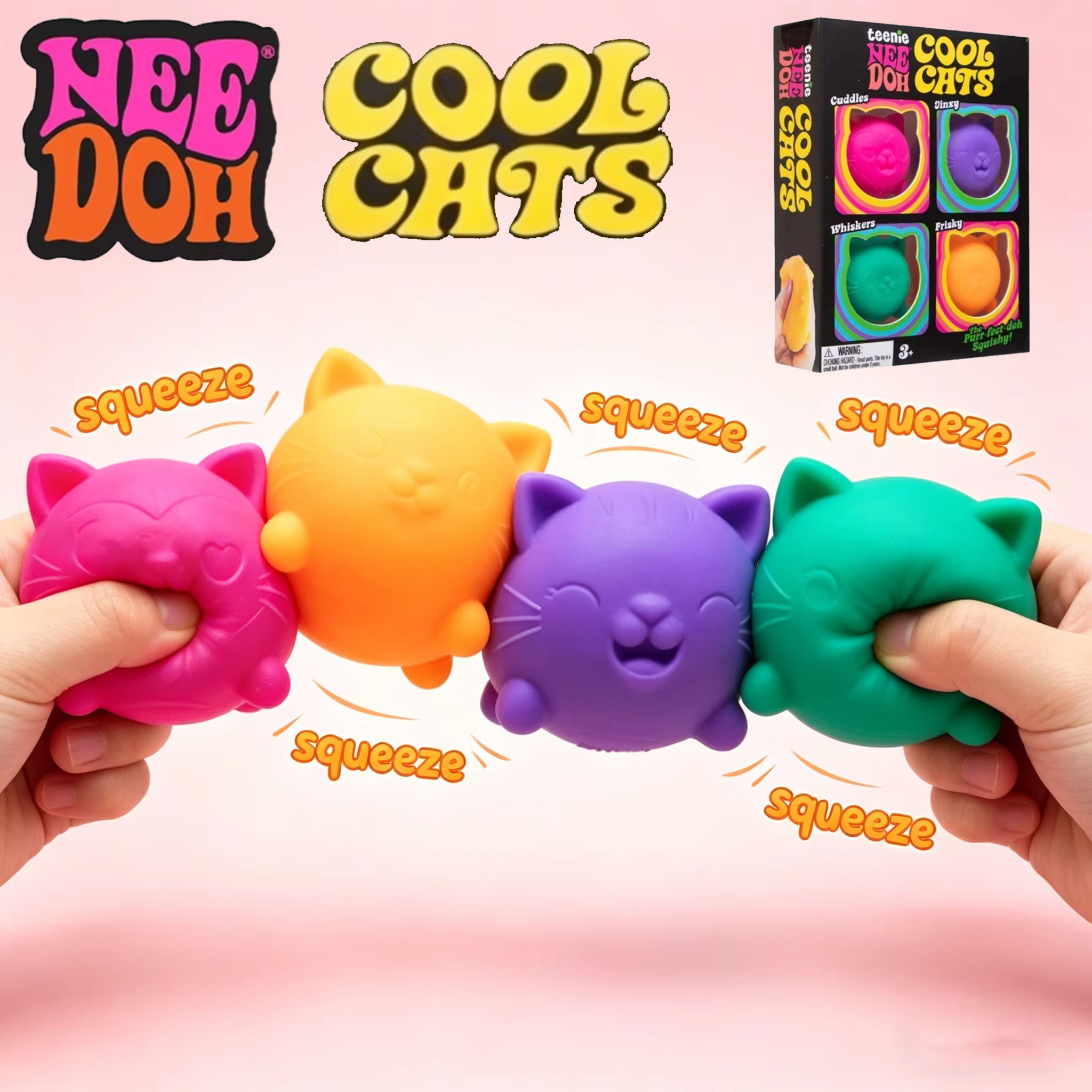 Schylling NeeDoh Nice Cube Sen - Fidget Cube Original ulasan dan harga