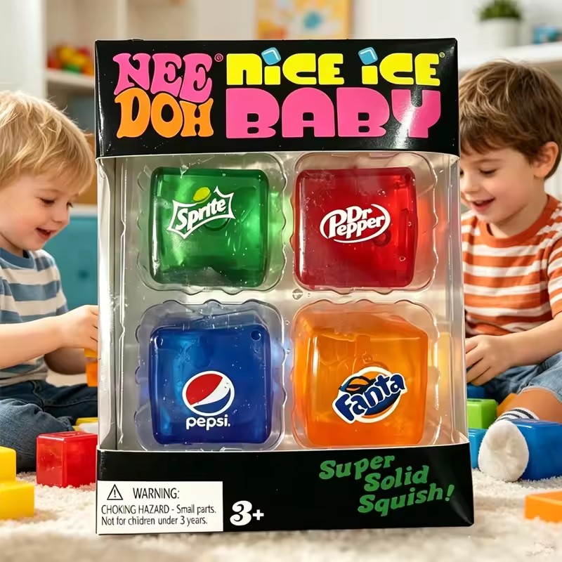 Schylling NeeDoh Nice Cube Sen - Fidget Cube Original ulasan dan harga