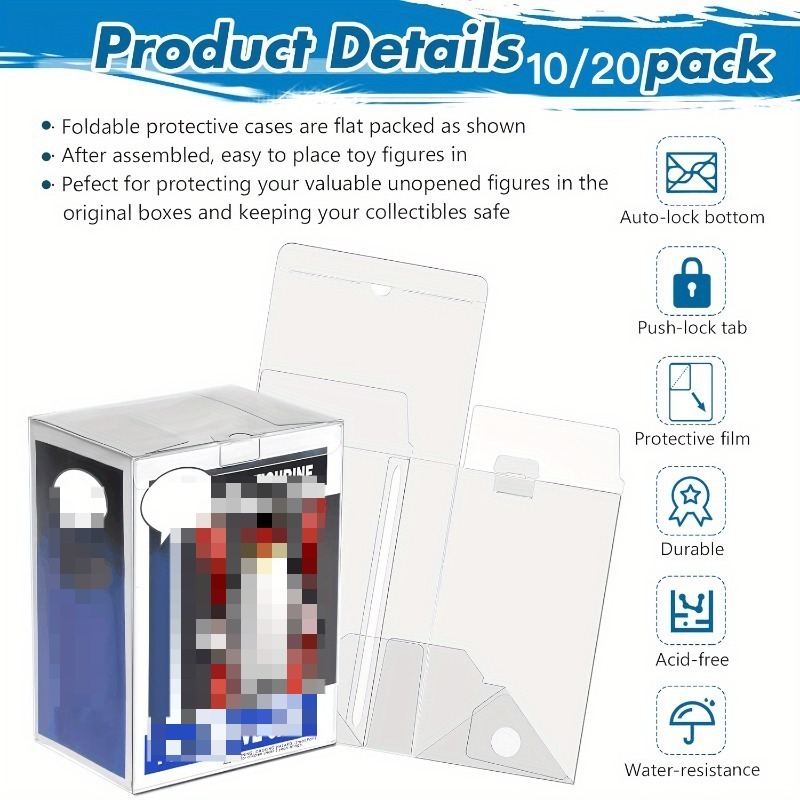 20-Pack Premium Clear Protecto - Funko Pop Protector ulasan dan harga