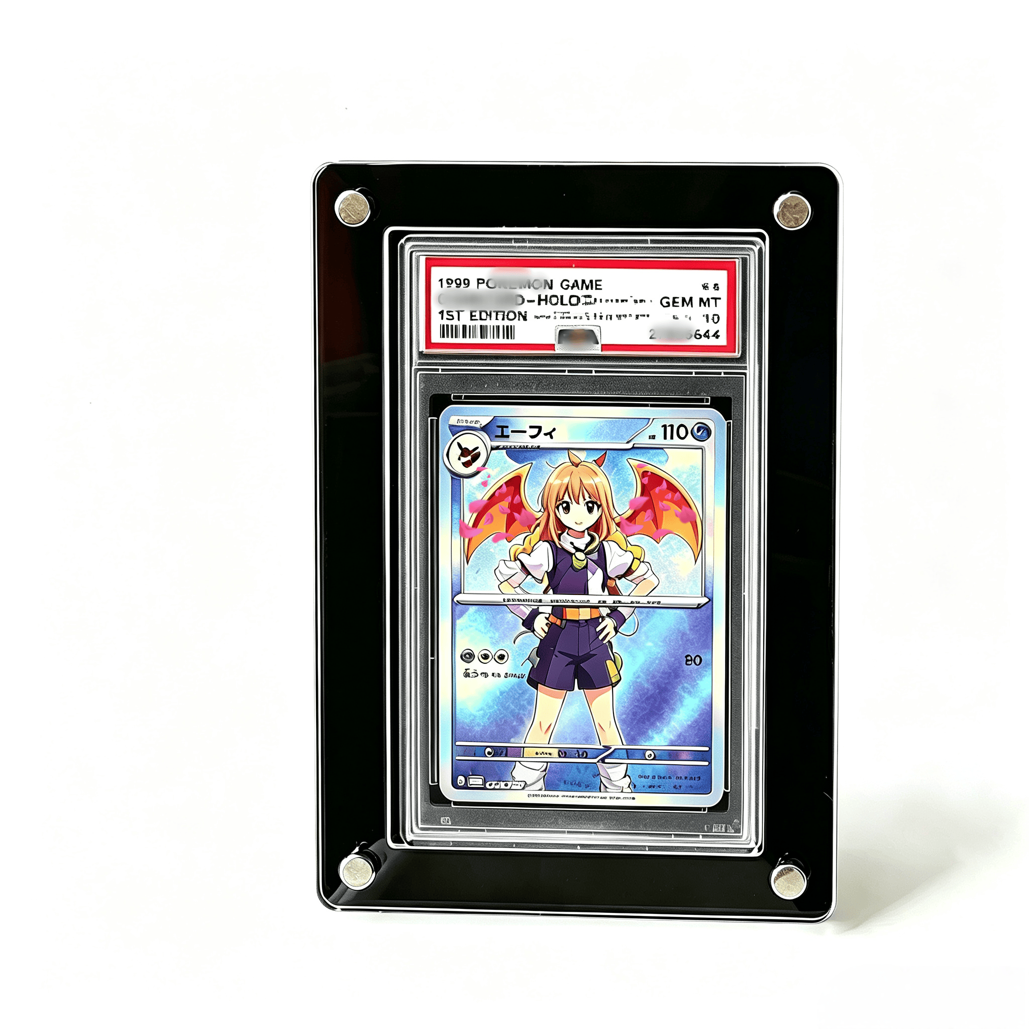 1-Slot Graded Card Stand Black - Graded Card Display ulasan dan harga
