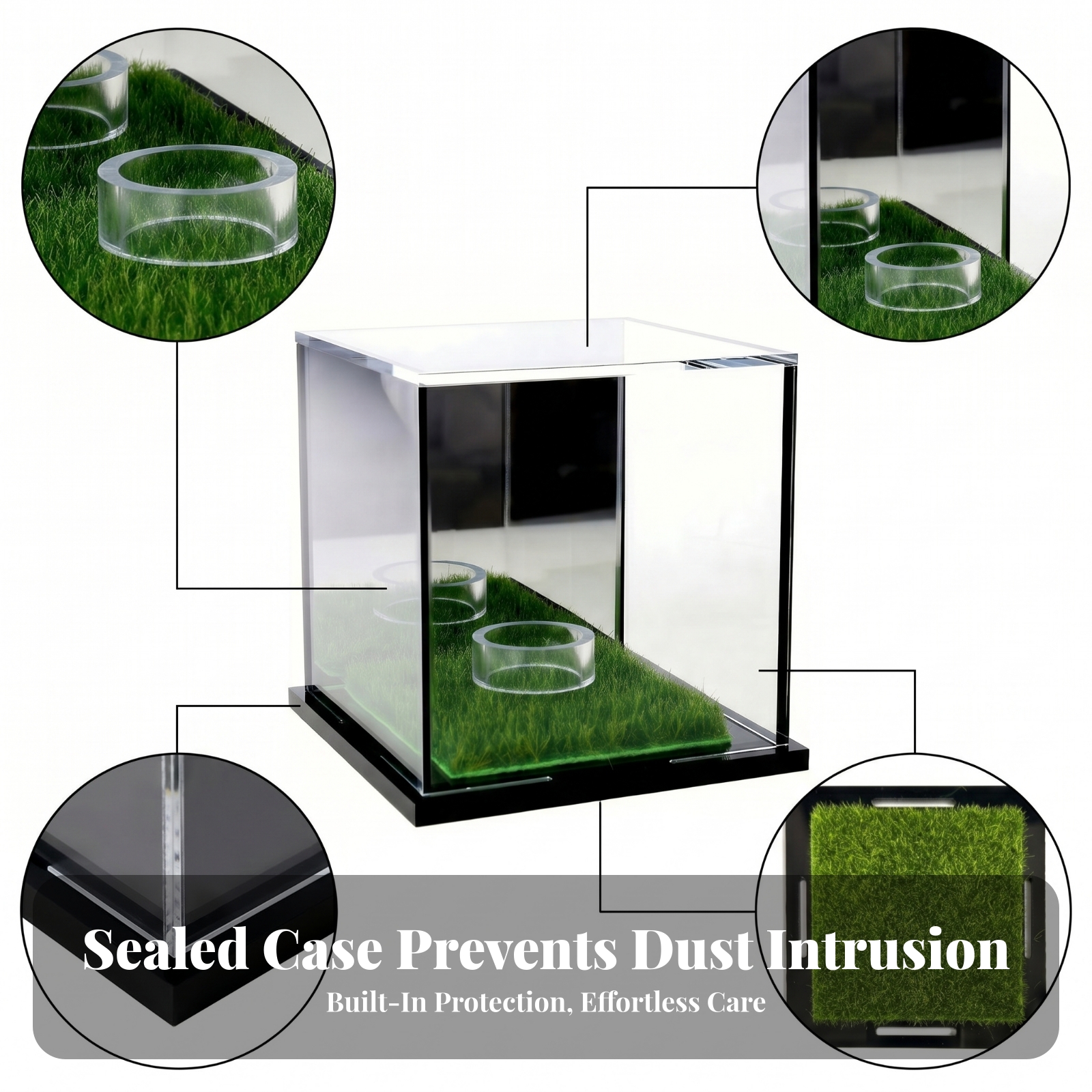 Acrylic Display Case Easy to C - Display Case Acrylic ulasan dan harga