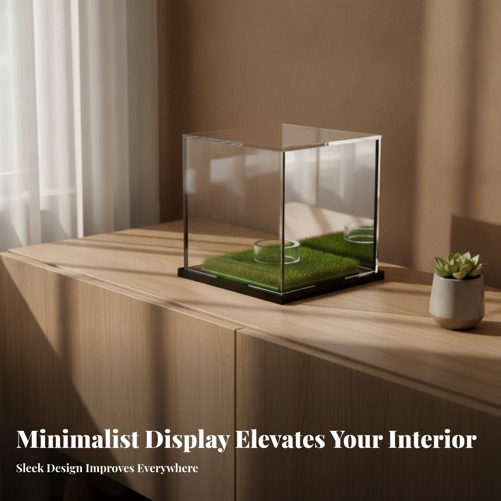 Acrylic Display Case Easy to C - Display Case Acrylic ulasan dan harga