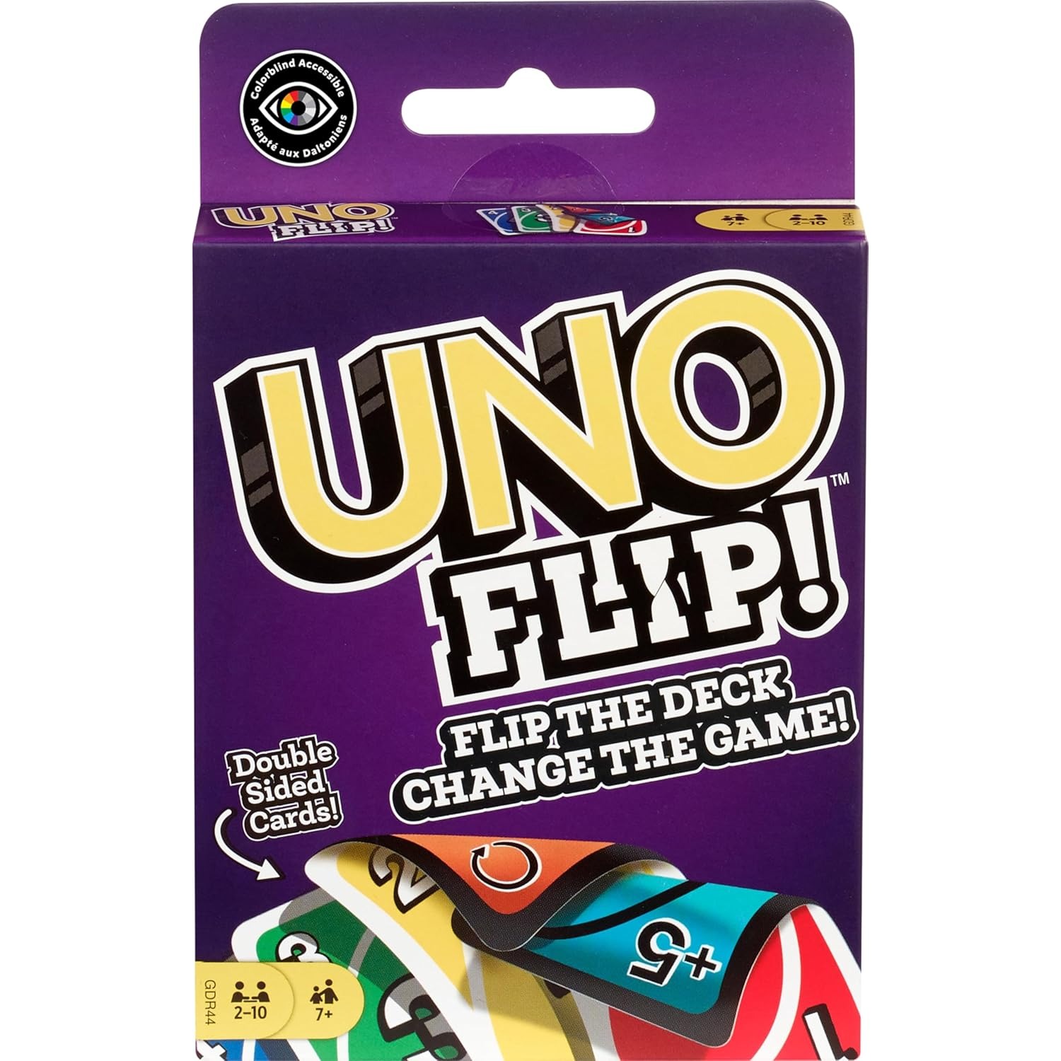 100% Original Mattel UNO Flip  - Graded Card Display ulasan dan harga