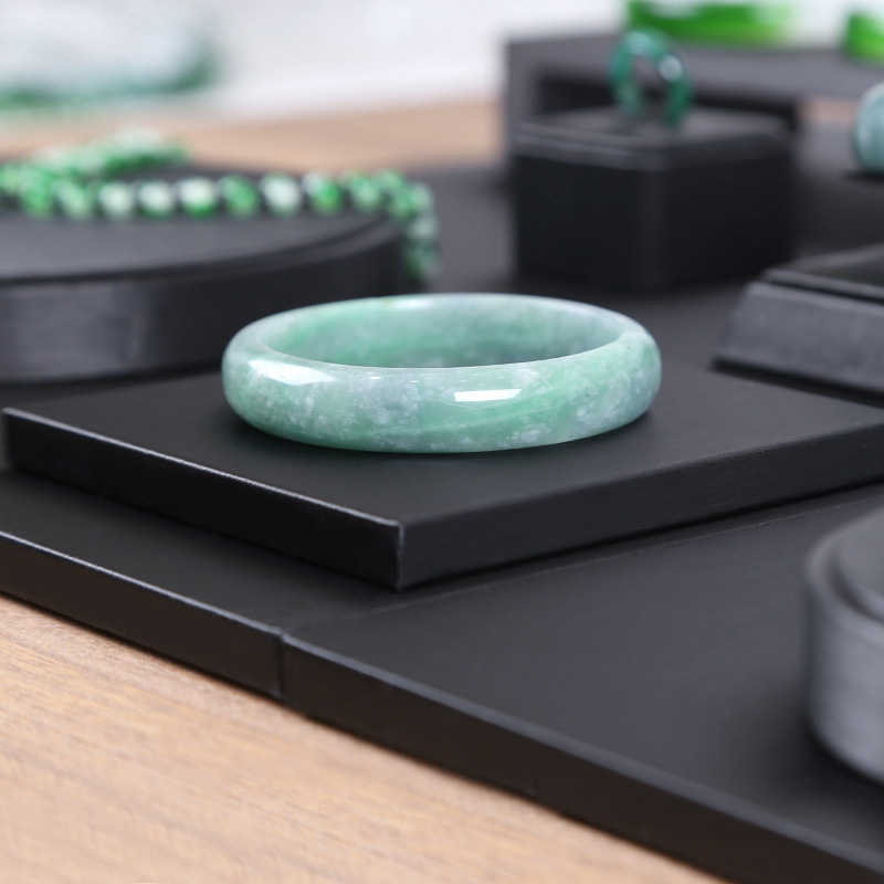 Black PU Leather Jewelry Displ - Display Risers Set ulasan dan harga