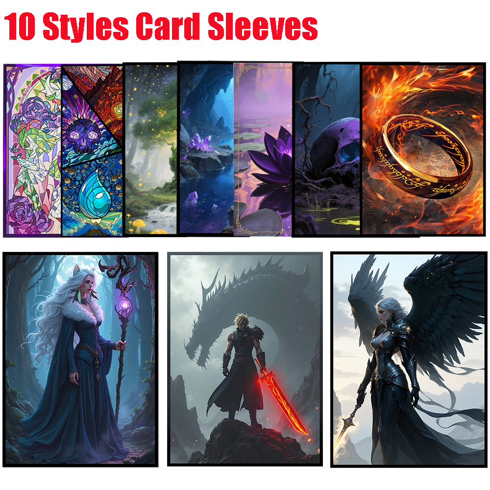 60pcs 66x91mm Multiple Styles  - Card Penny Sleeve ulasan dan harga
