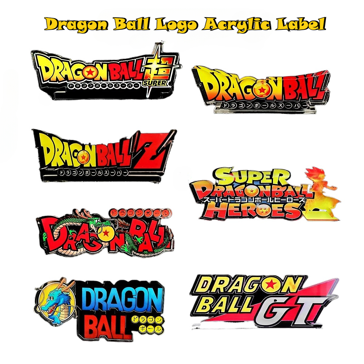 Anime Dragon Ball LOGO Base Wh - Action Figure Stand ulasan dan harga