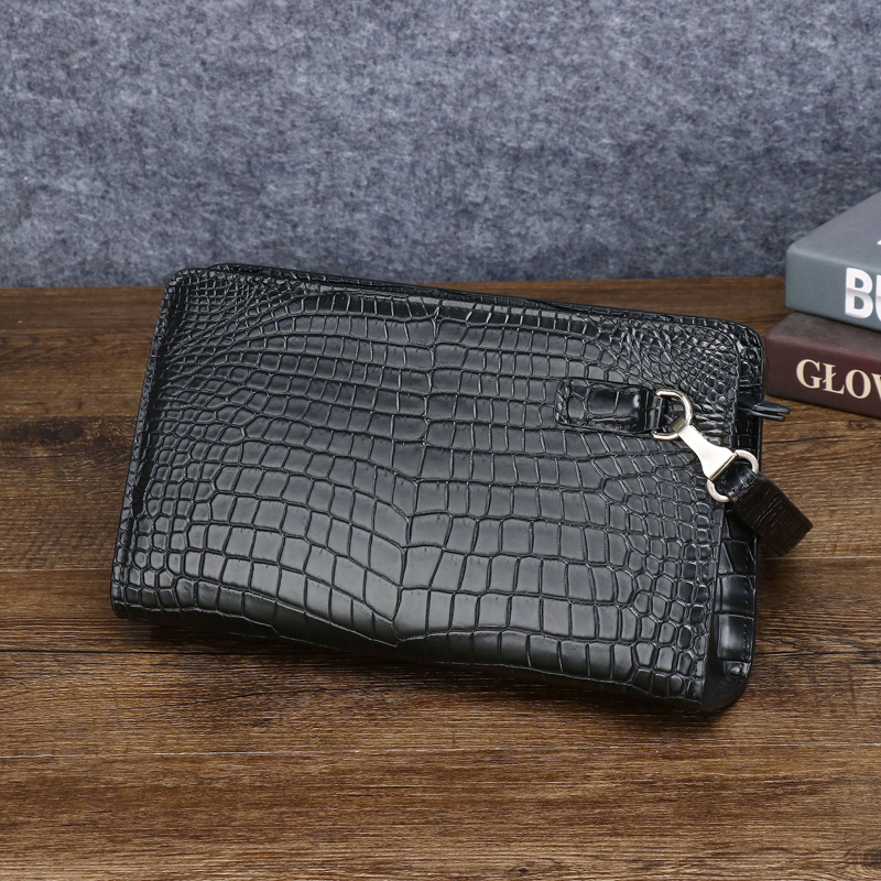 Men's Genuine Leather Clutch B - Card Top Loader ulasan dan harga