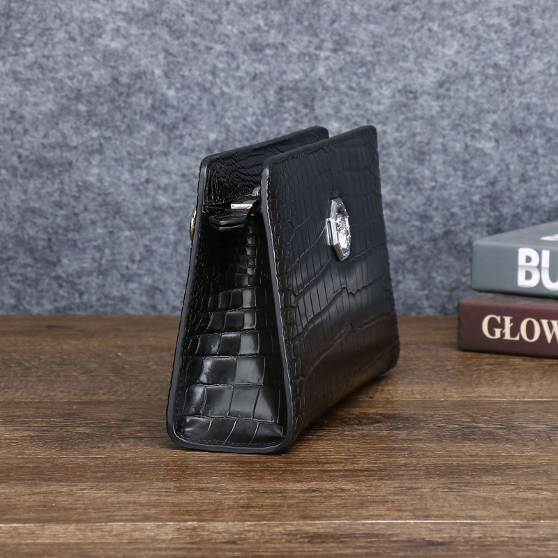 Men's Genuine Leather Clutch B - Card Top Loader ulasan dan harga
