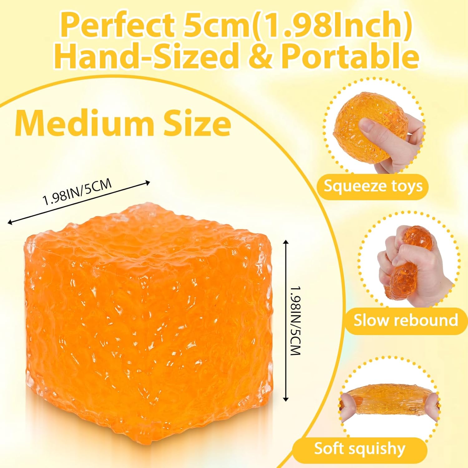 Frosted Honeycomb Ice Cube Squ - Fidget Cube Original ulasan dan harga