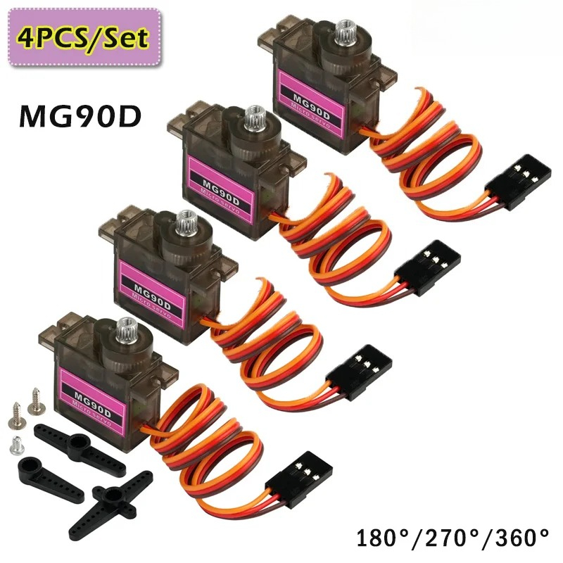 4CPS/Set 9g MG90D Micro Digita - Model Airplane Plastic ulasan dan harga