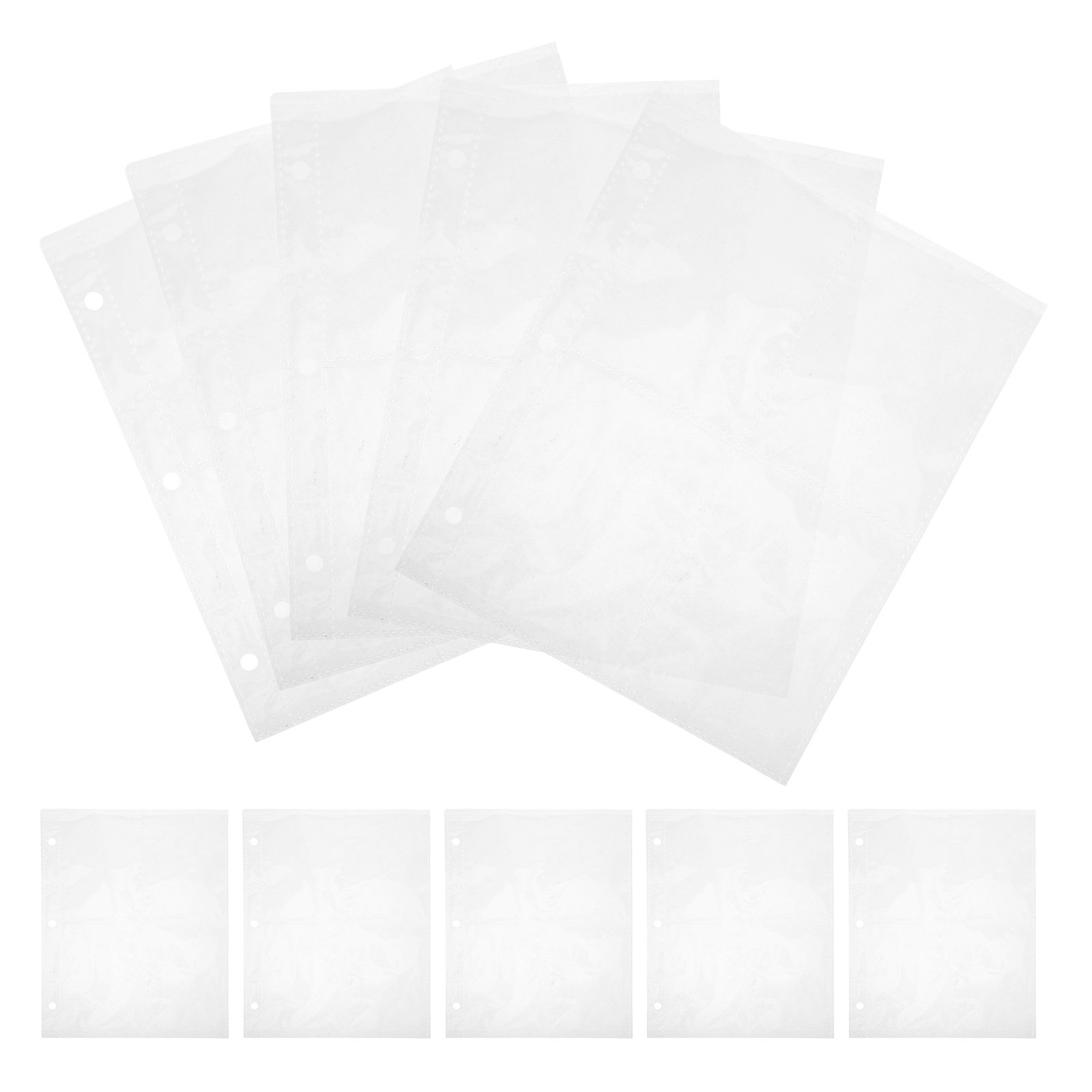 10Pcs Clear Binder Card Sleeve - Trading Card Binder ulasan dan harga