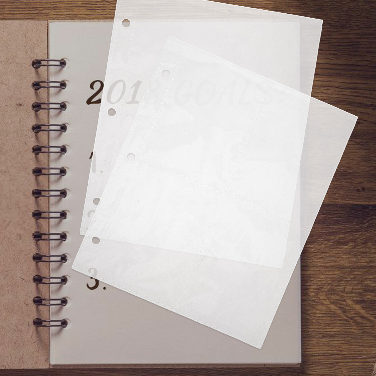 10Pcs Clear Binder Card Sleeve - Trading Card Binder ulasan dan harga