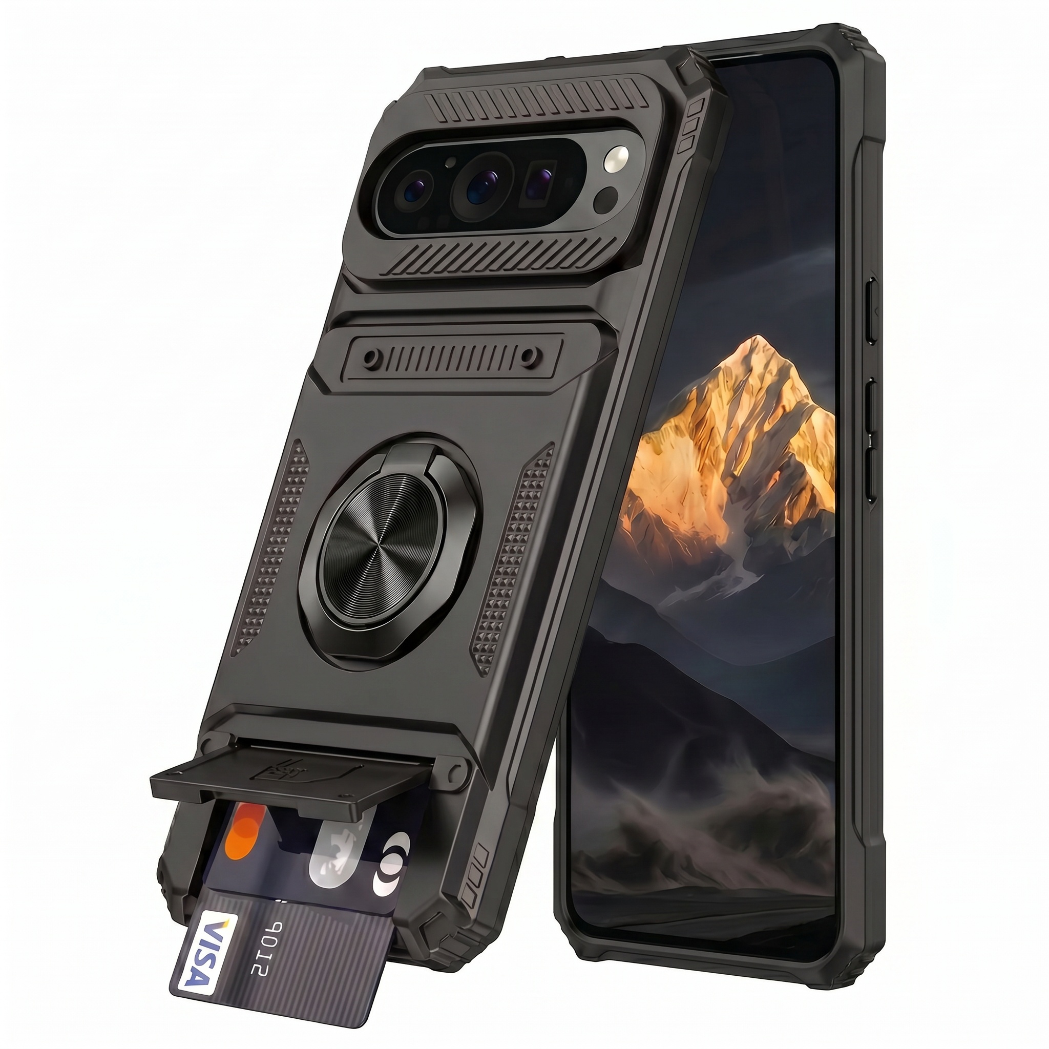 Luxury Rotating Ring Stand Arm - Graded Card Display ulasan dan harga