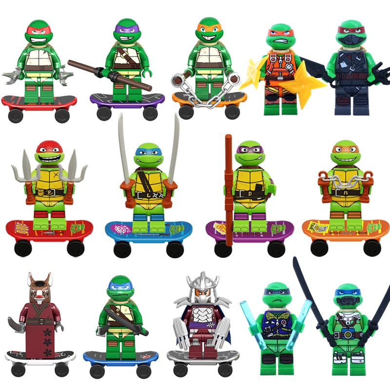 KDL831 cartoon series Teenage  - Building Block Mini ulasan dan harga