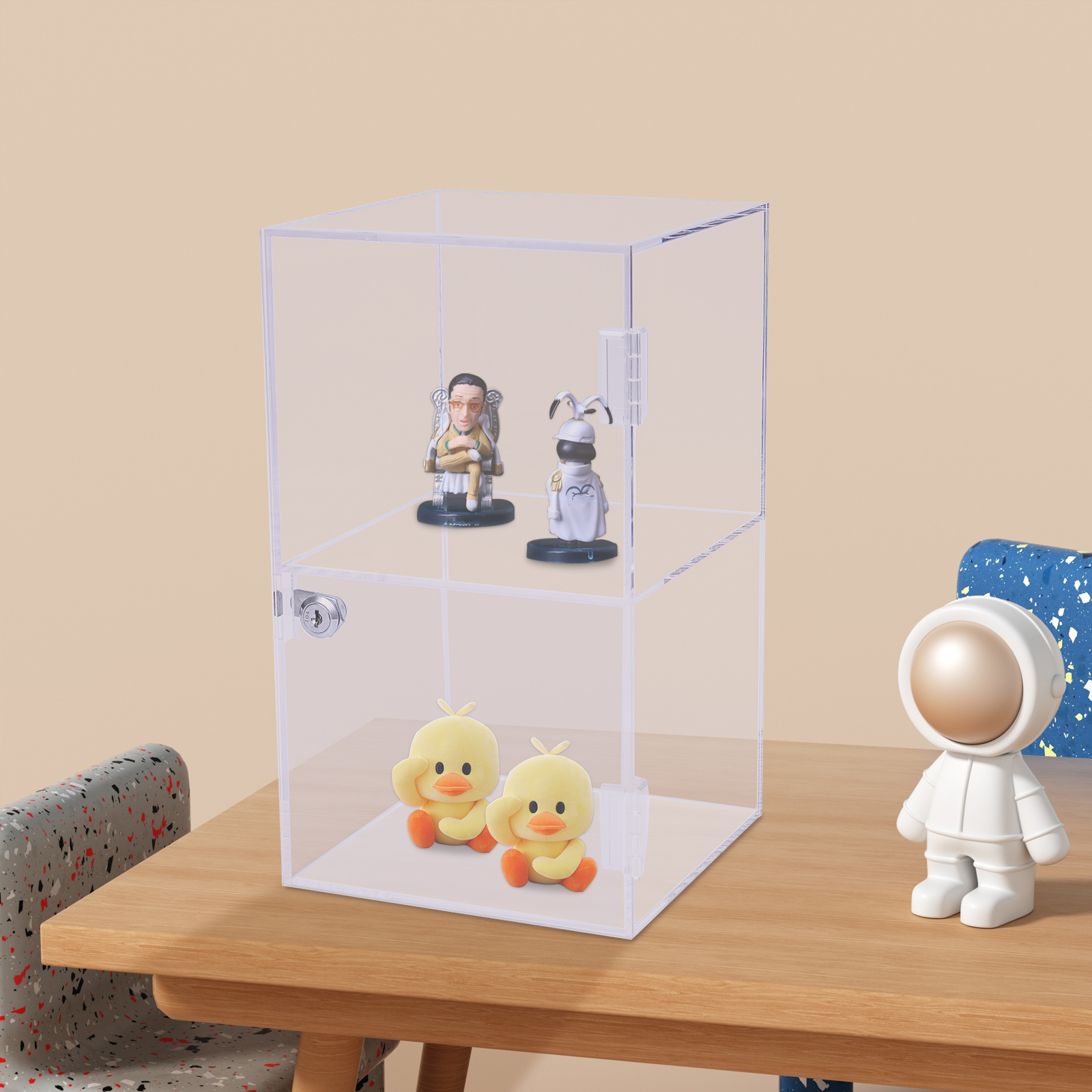Transparent Acrylic 20x20x35cm - Display Case Acrylic ulasan dan harga