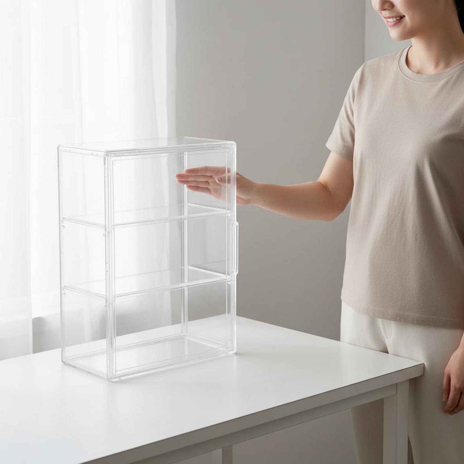 Acrylic Display Case Transpare - Display Case Acrylic ulasan dan harga