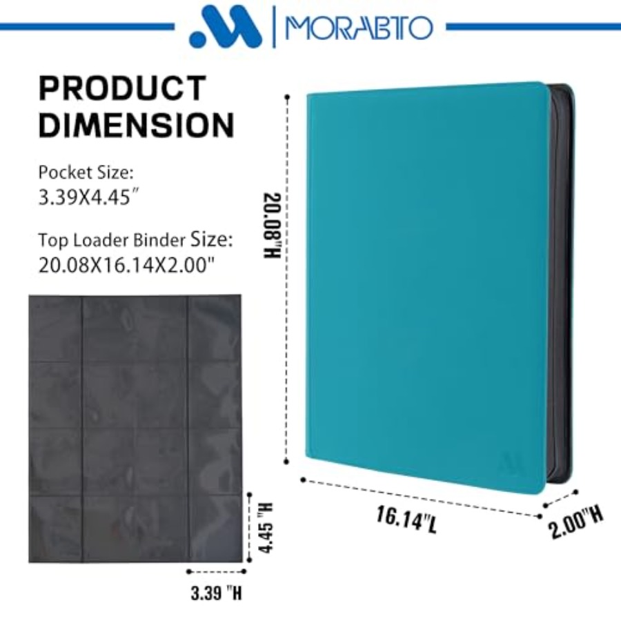 Toploader Binder Holds 640 Top - Card Top Loader ulasan dan harga