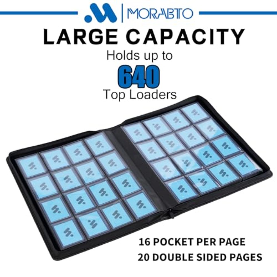 Toploader Binder Holds 640 Top - Card Top Loader ulasan dan harga