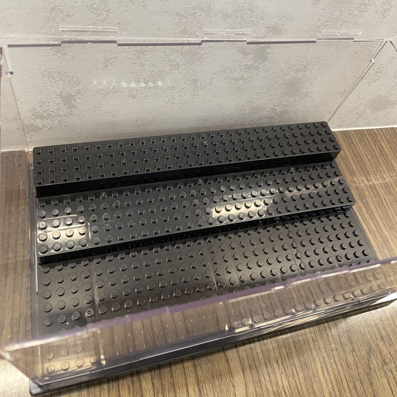 Acrylic Transparent Display Bo - Lego Minifigure Holder ulasan dan harga